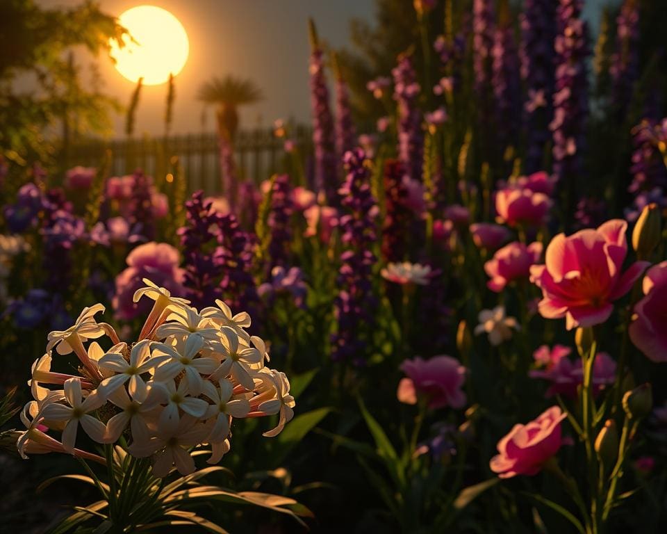 Welke bloemen geuren het sterkst in de avond?