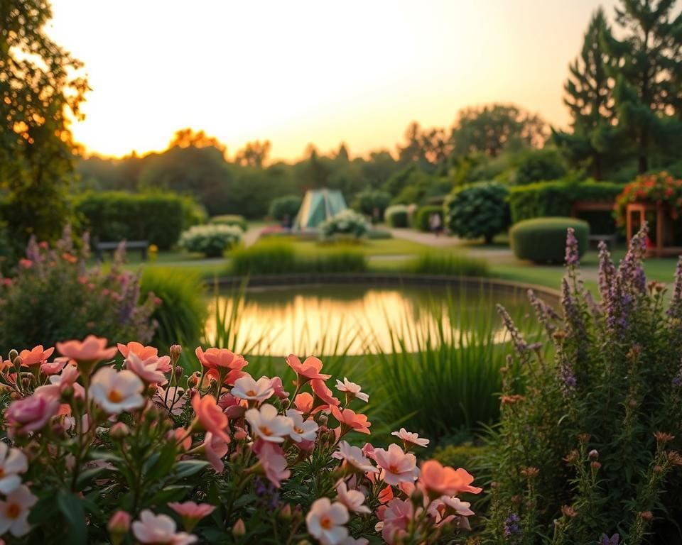 Welke kleuren werken rustgevend in de tuin?