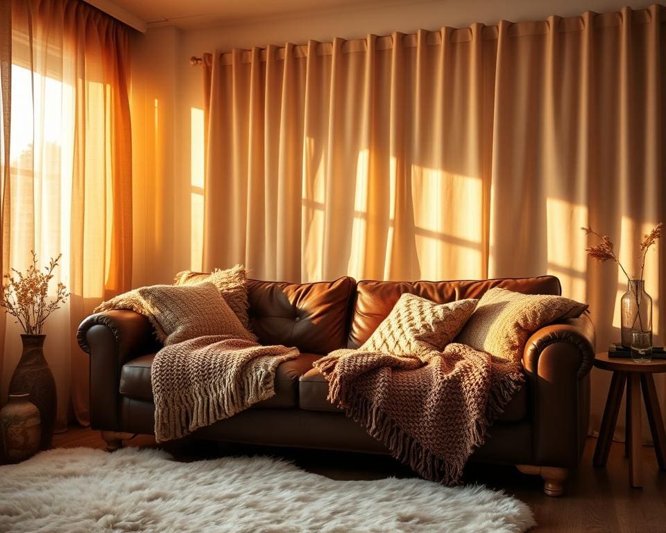 Welke materialen voelen prettig aan bij warmte?