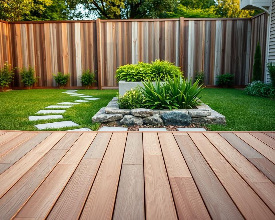 Welke materialen zijn onderhoudsarm buiten?