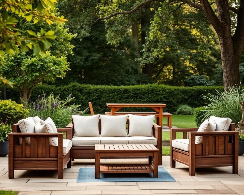 Welke tuinmeubels zijn geschikt voor alle seizoenen?