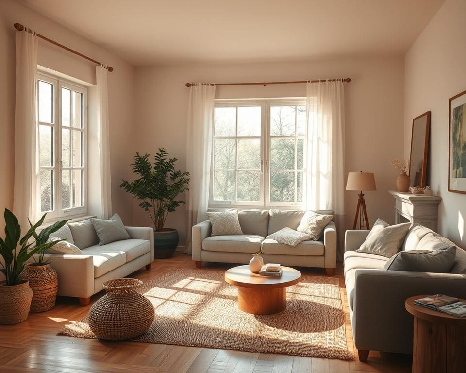 Hoe creëer je licht en rust in huis?