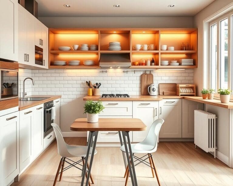 Hoe richt je een kleine keuken efficiënt in?