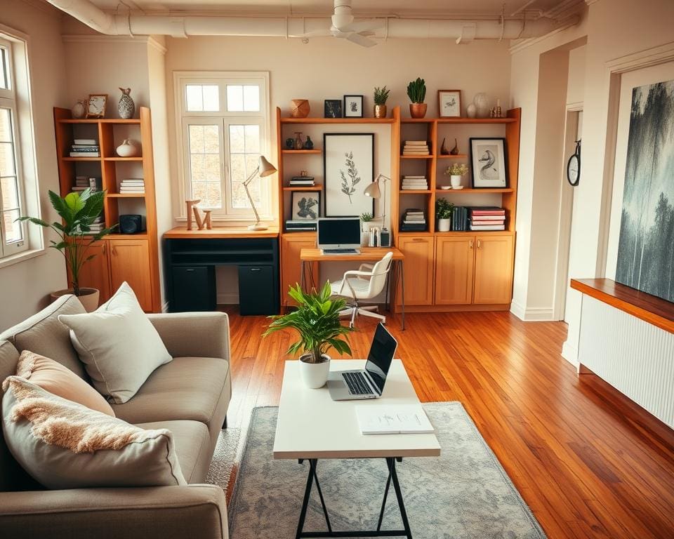 Hoe richt je een studio praktisch en gezellig in?