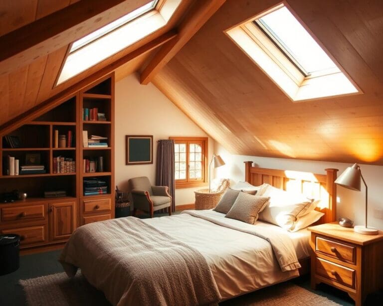 Hoe richt je een zolder in als logeerkamer?