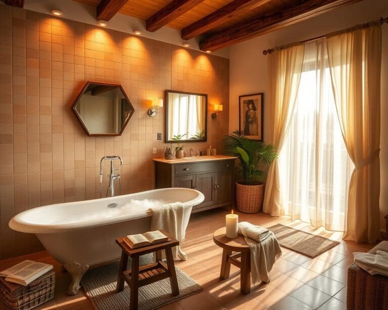 Hoe richt je je badkamer cosy in?