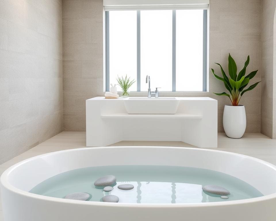 Waarom voelt een minimalistische badkamer zo luxe?