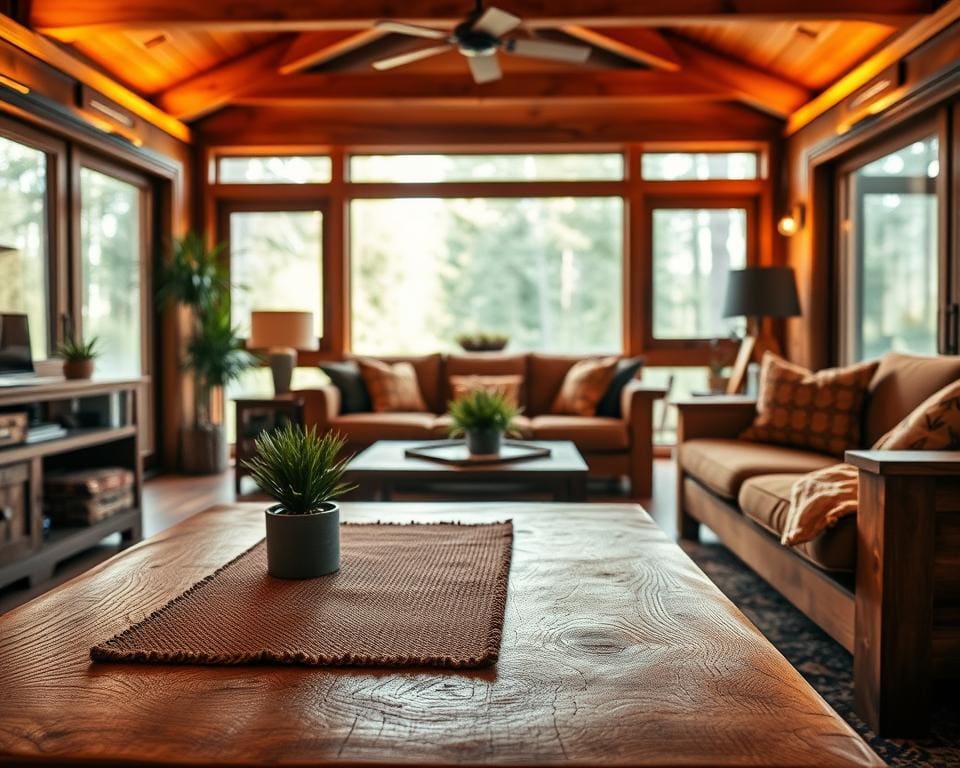 Waarom werkt hout altijd sfeerversterkend?