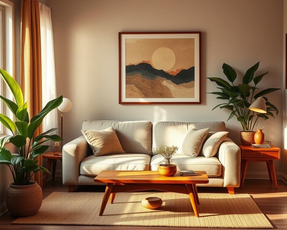 Warme woonideeën voor kleine ruimtes