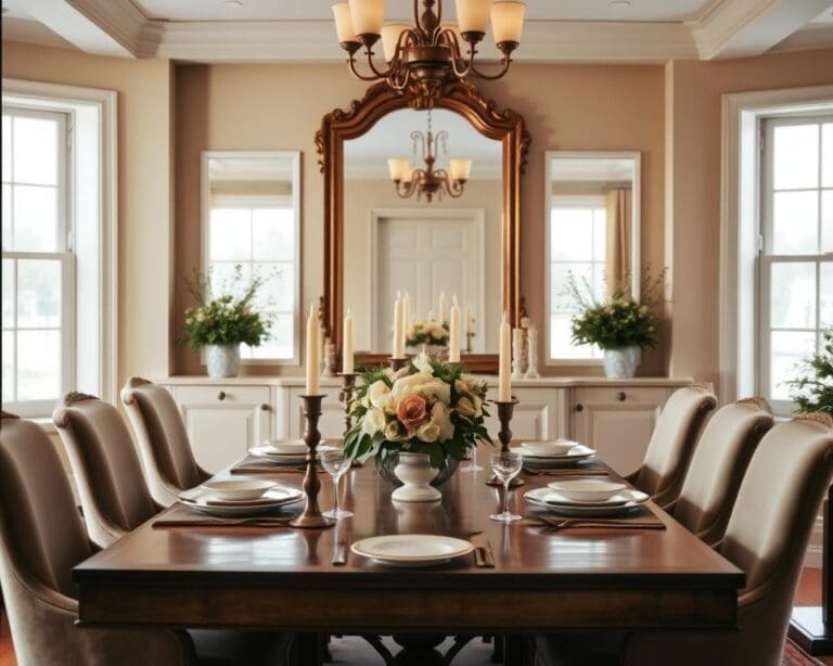 Welke accessoires brengen meer sfeer in de eetkamer?