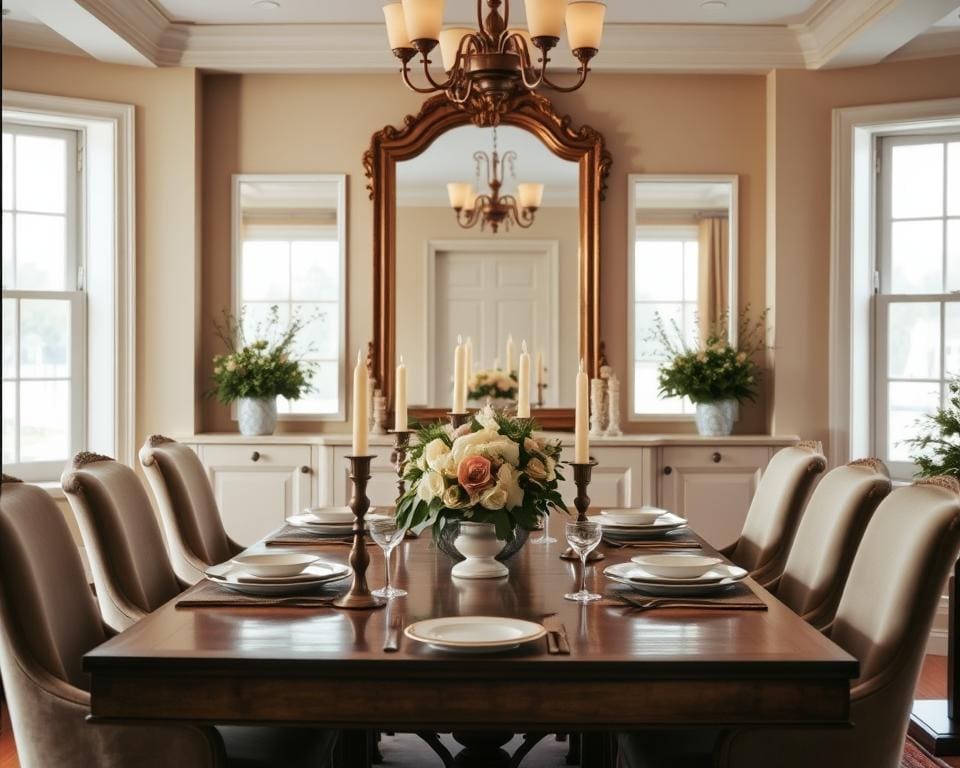 Welke accessoires brengen meer sfeer in de eetkamer?