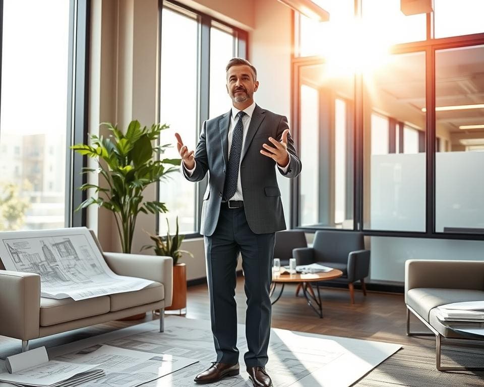 Welke architect ondersteunt zakelijke verbouwingen?