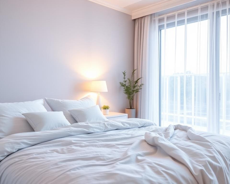 Hoe creëer je een rustige slaapkamer met zachte tinten?