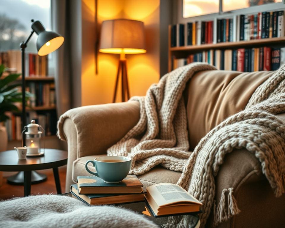 Hoe creëer je een zithoek voor lange avonden?