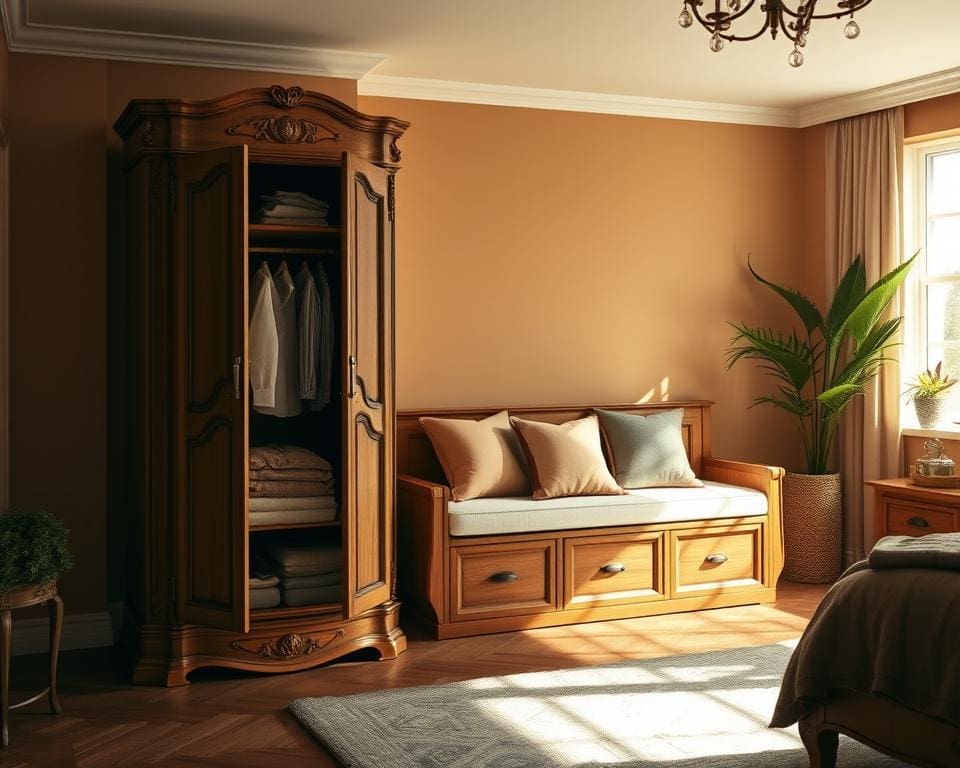 Hoe creëer je sfeer met kledingkasten en opbergmeubels?