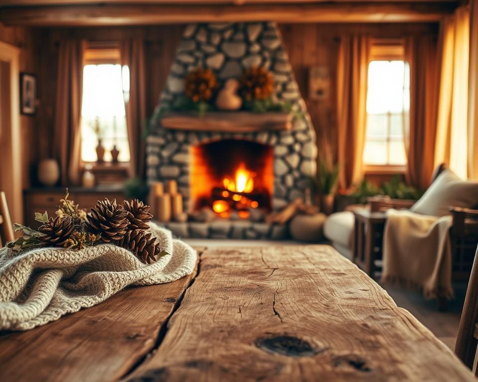 Hoe creëer je warmte met natuurlijke materialen?