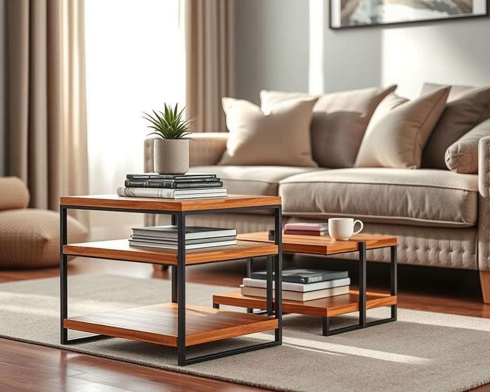 Hoe kies je een bijzettafel die multifunctioneel is?