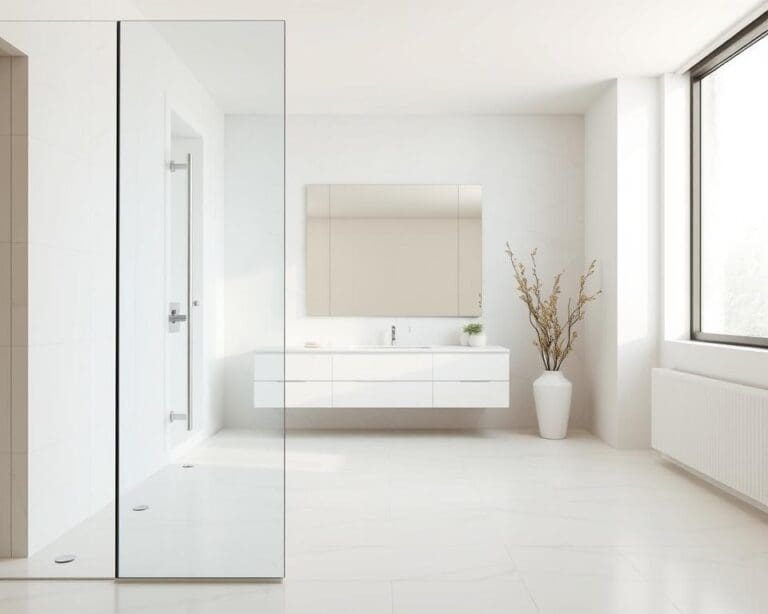 Hoe kies je een douchewand die ruimtelijk oogt?