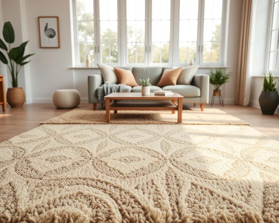 Hoe kies je een vloerkleed dat je woonkamer verzacht?