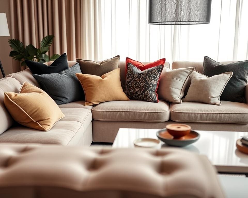 Hoe kies je sierkussens die passen bij je bank?