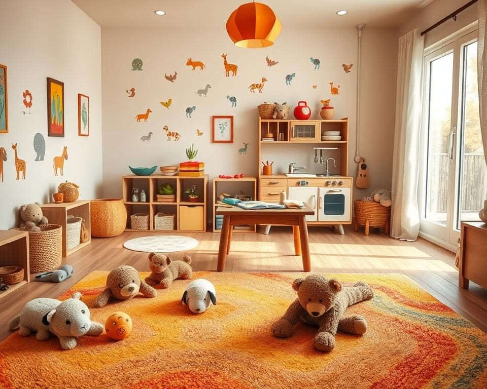 Hoe ontwerp je een kinderkamer met speelhoeken?