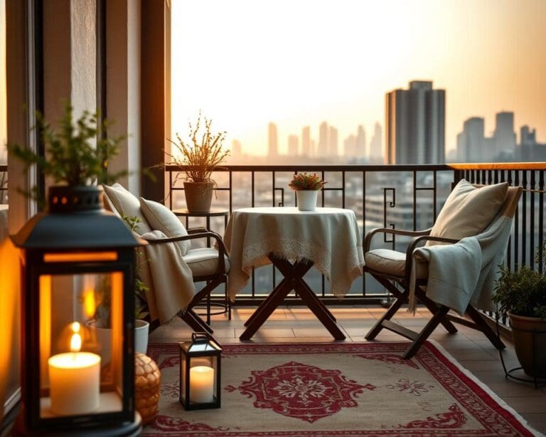 Hoe richt je een balkon knus en gezellig in?