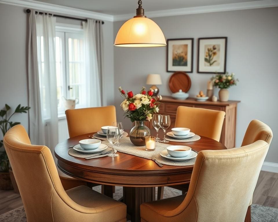 Hoe richt je een gezellige eethoek in?