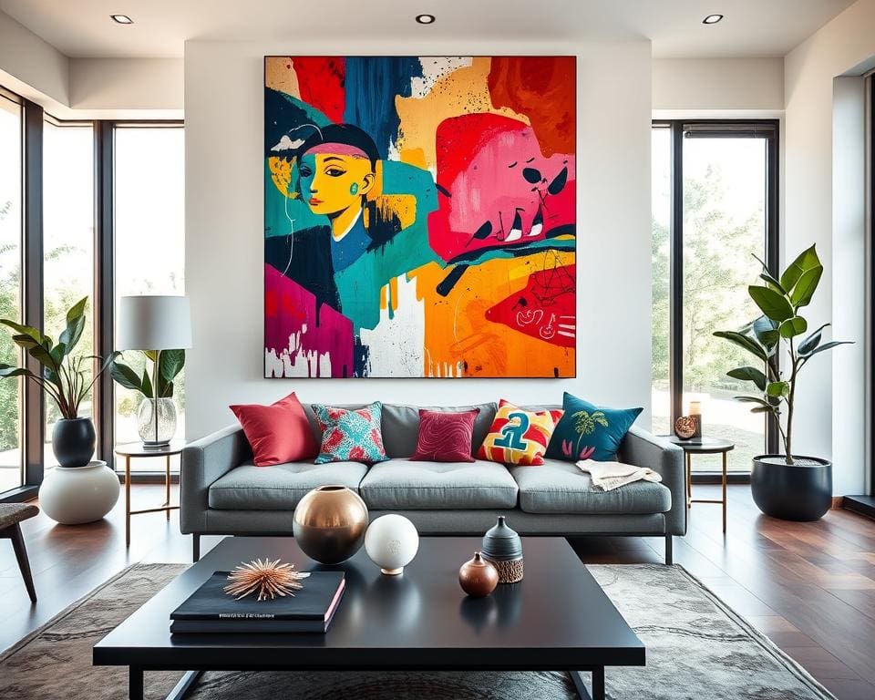 Waarom werkt een groot kunstwerk als sfeerversterker?