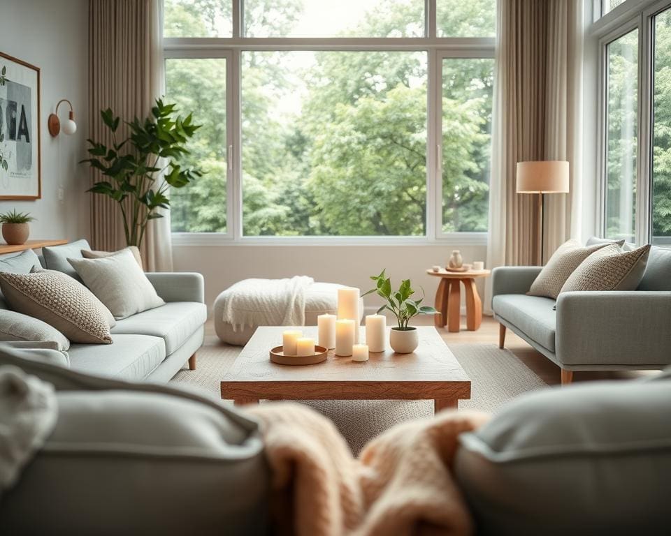 Wat helpt bij het creëren van rust in huis?