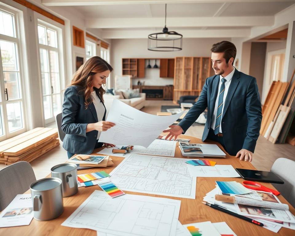 Wat helpt bij het plannen van een verbouwing?