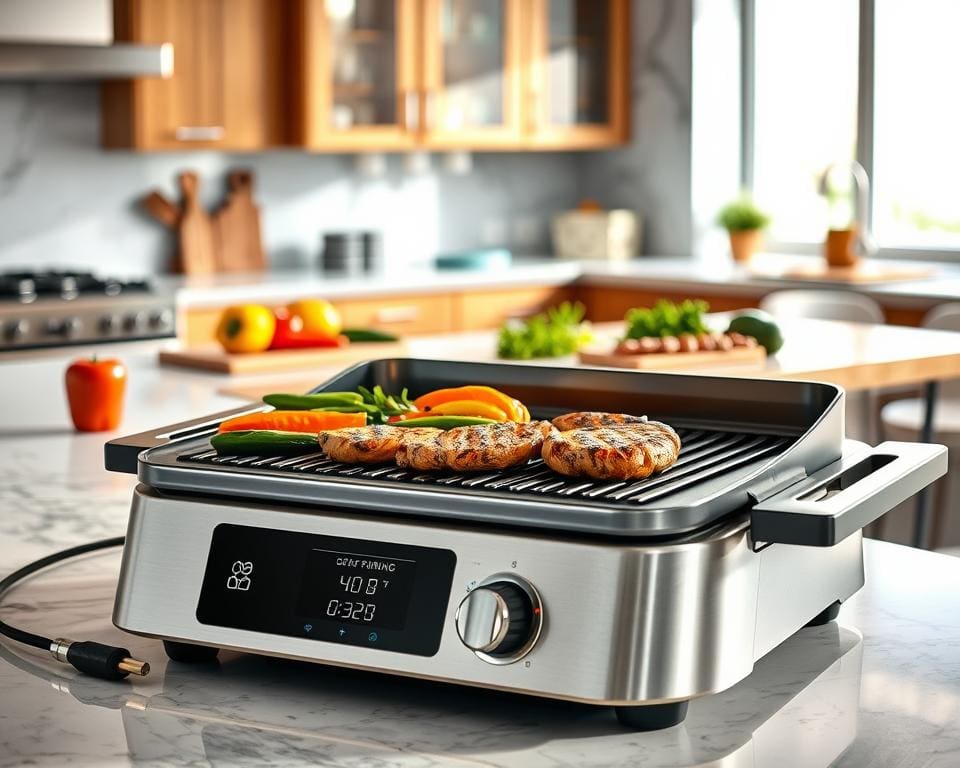 Wat is het voordeel van een elektrische grill?