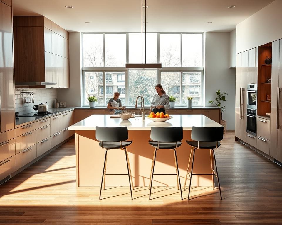 Wat maakt een keukeneiland zo geliefd in moderne huizen?