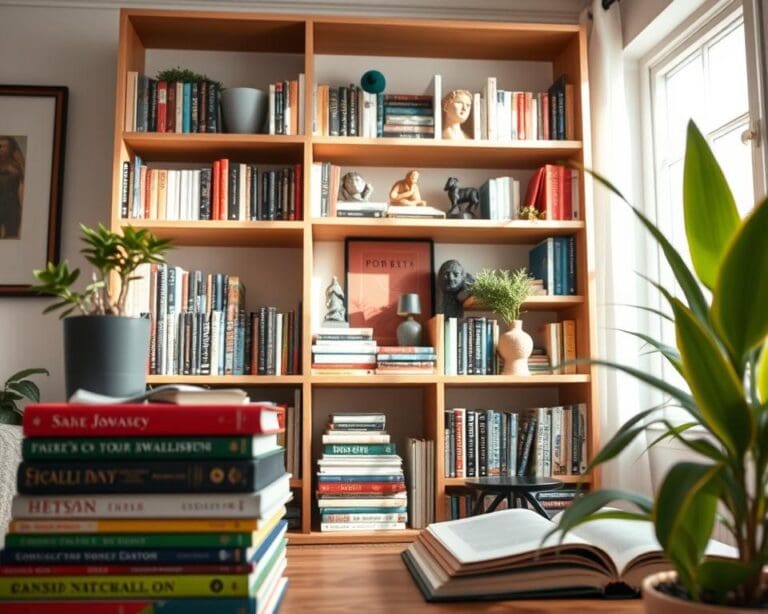 Wat maakt een open boekenkast ideaal voor styling?
