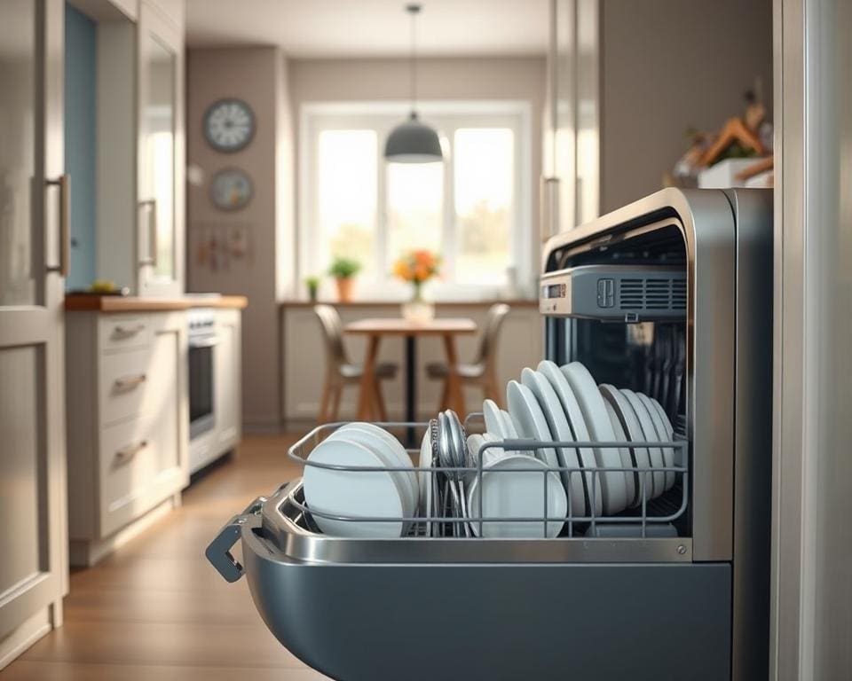 Wat maakt een vaatwasser geschikt voor kleine keukens?