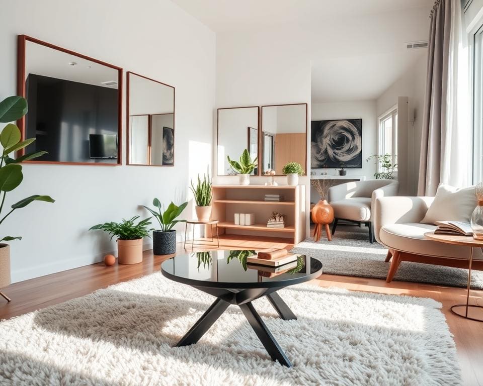 Wat maakt spiegels zo effectief in kleine ruimtes?