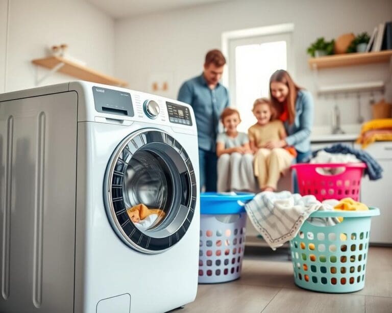 Welke wasmachine is geschikt voor gezinnen?