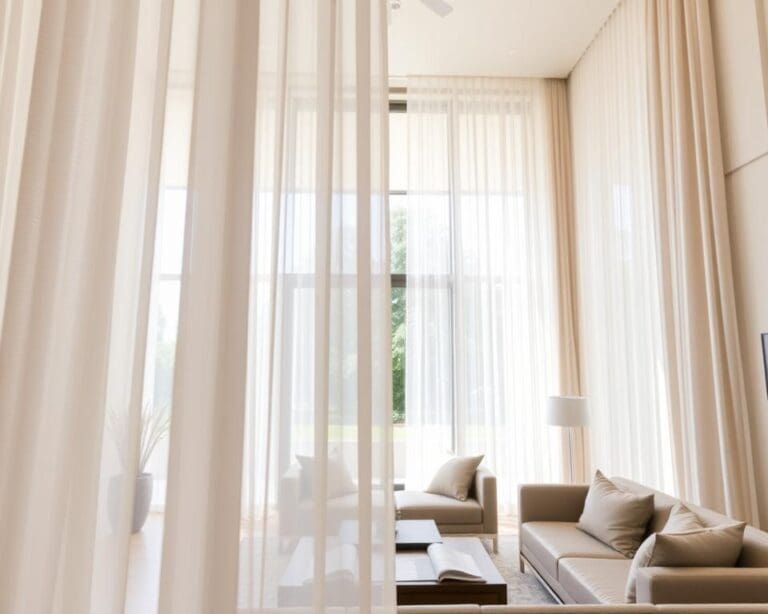 Hoe kies je gordijnen voor hoge ramen?