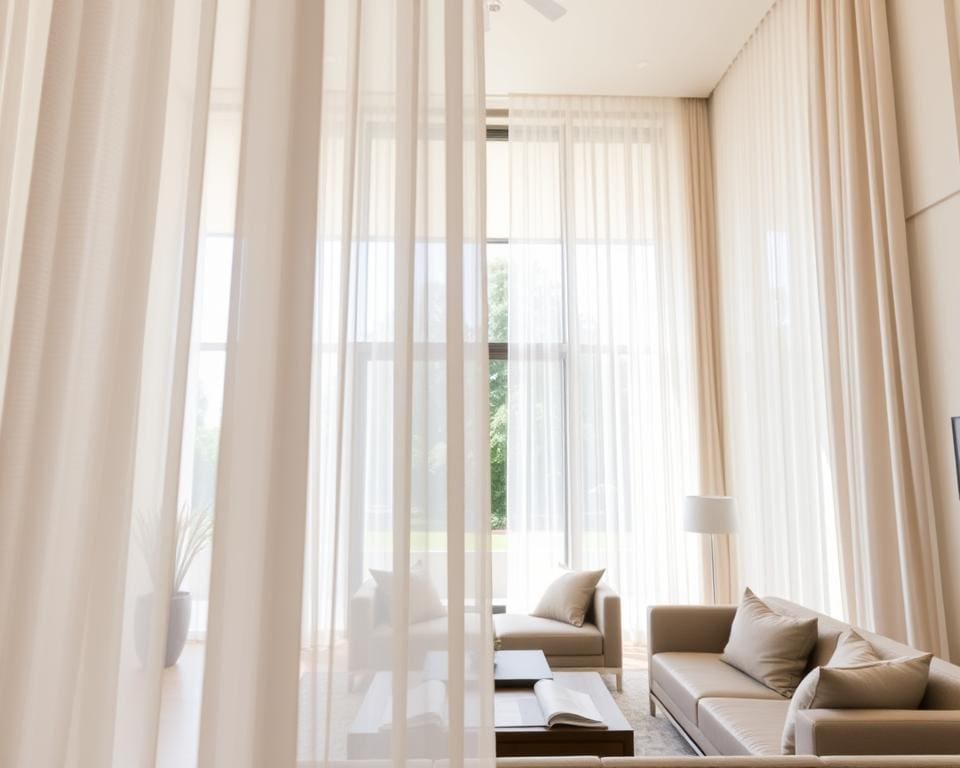 Hoe kies je gordijnen voor hoge ramen?