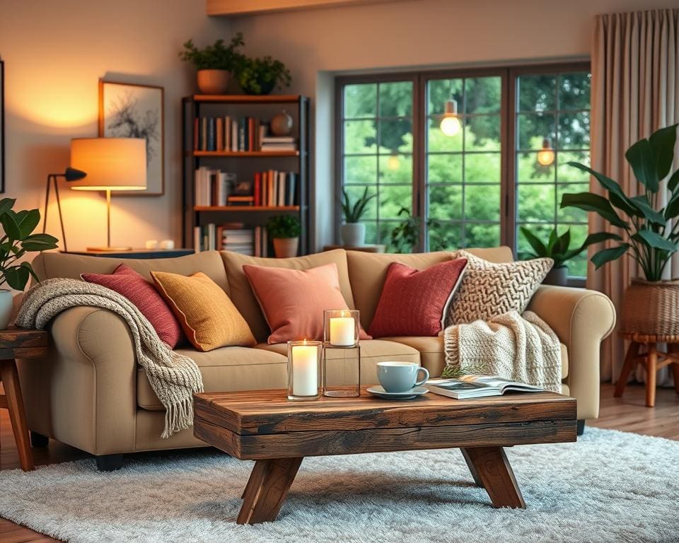 Hoe maak je je woonkamer gezelliger?