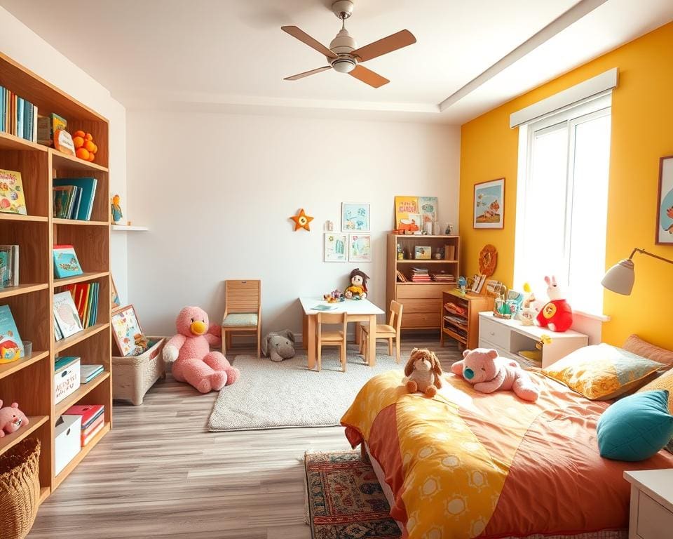 Hoe richt je een kinderkamer praktisch in?
