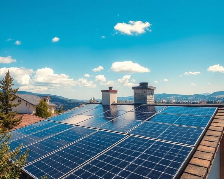 Hoe werken zonnepanelen op het dak?