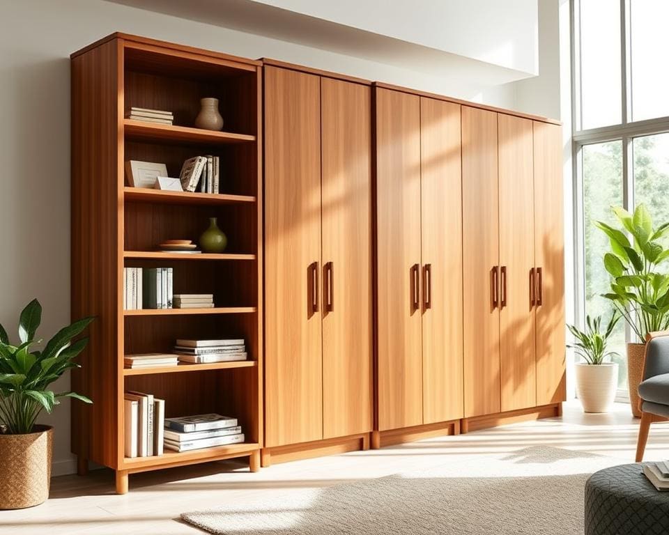 Opbergkasten voor een opgeruimd huis