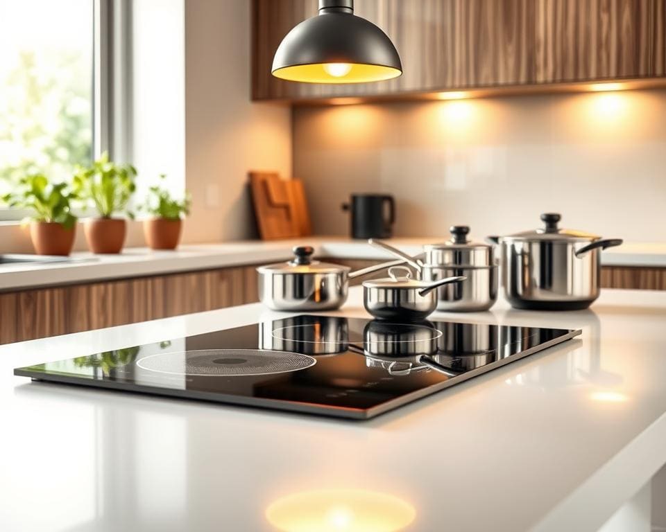 Wat maakt een inductiekookplaat energiezuinig?