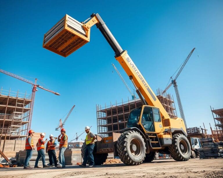 Wat maakt een verreiker geschikt voor bouwplaatsen?