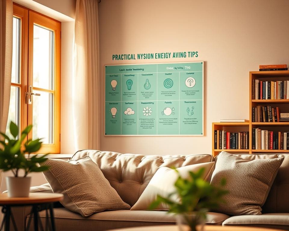 Wat zijn praktische tips voor energiebesparing?