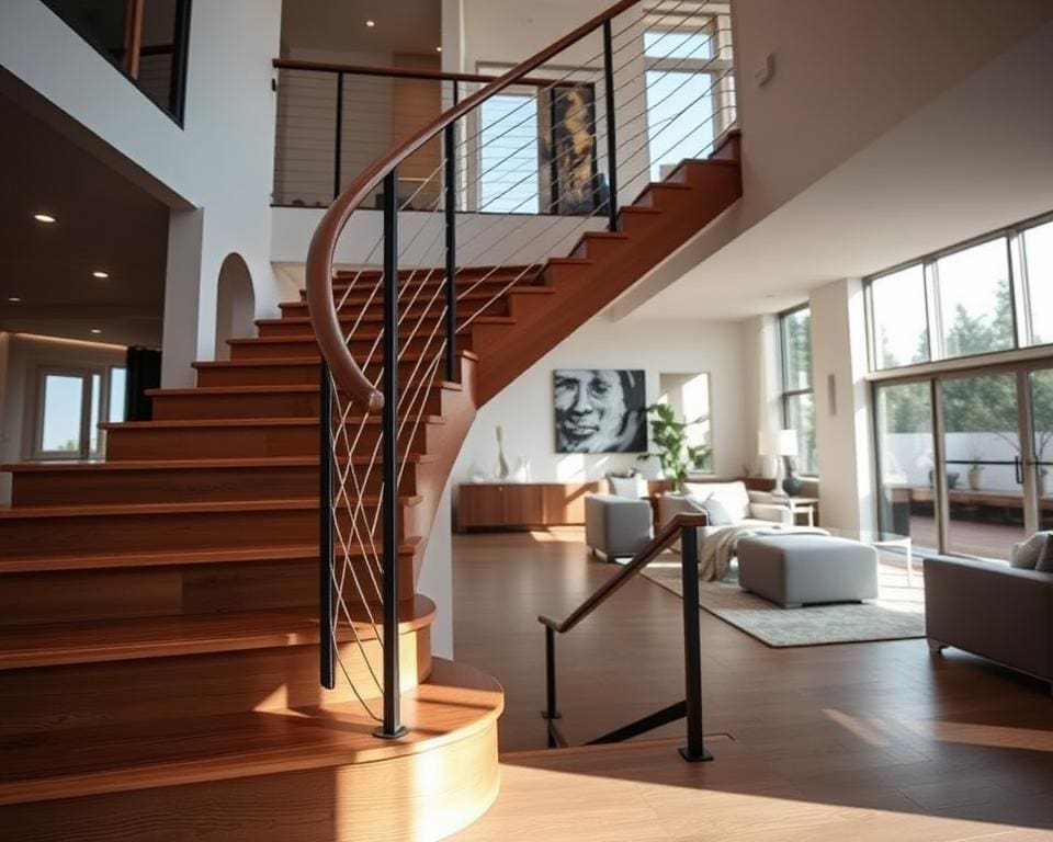 Welke traprenovatie past bij een modern huis?