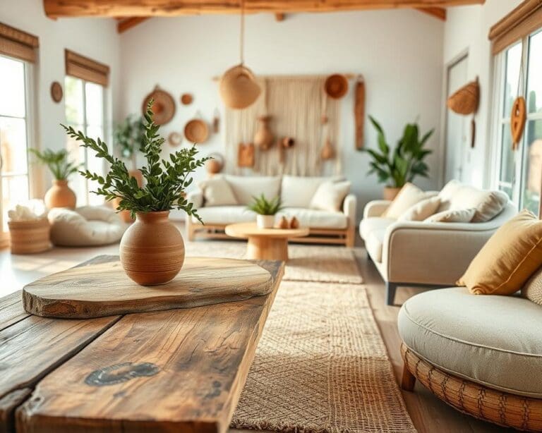 Hoe combineer je natuurlijke materialen in je interieur?