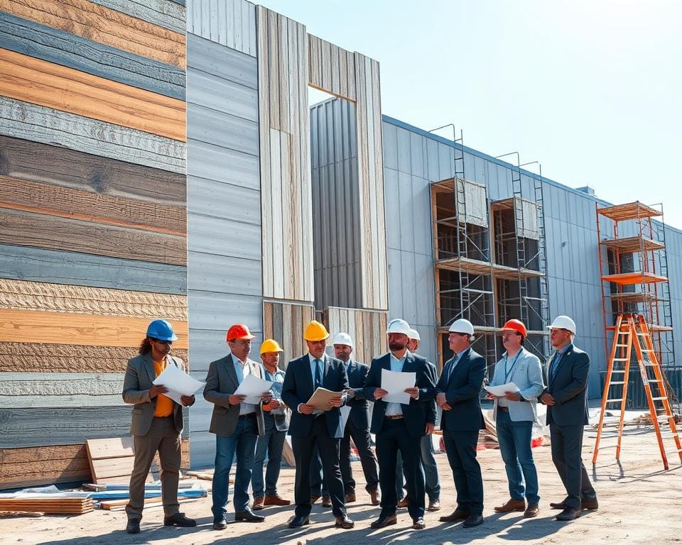 Hoe werkt wandbekleding voor gevels en hallen in industriële bouw?