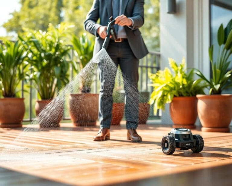 Is een hogedrukreiniger handig voor je terras?