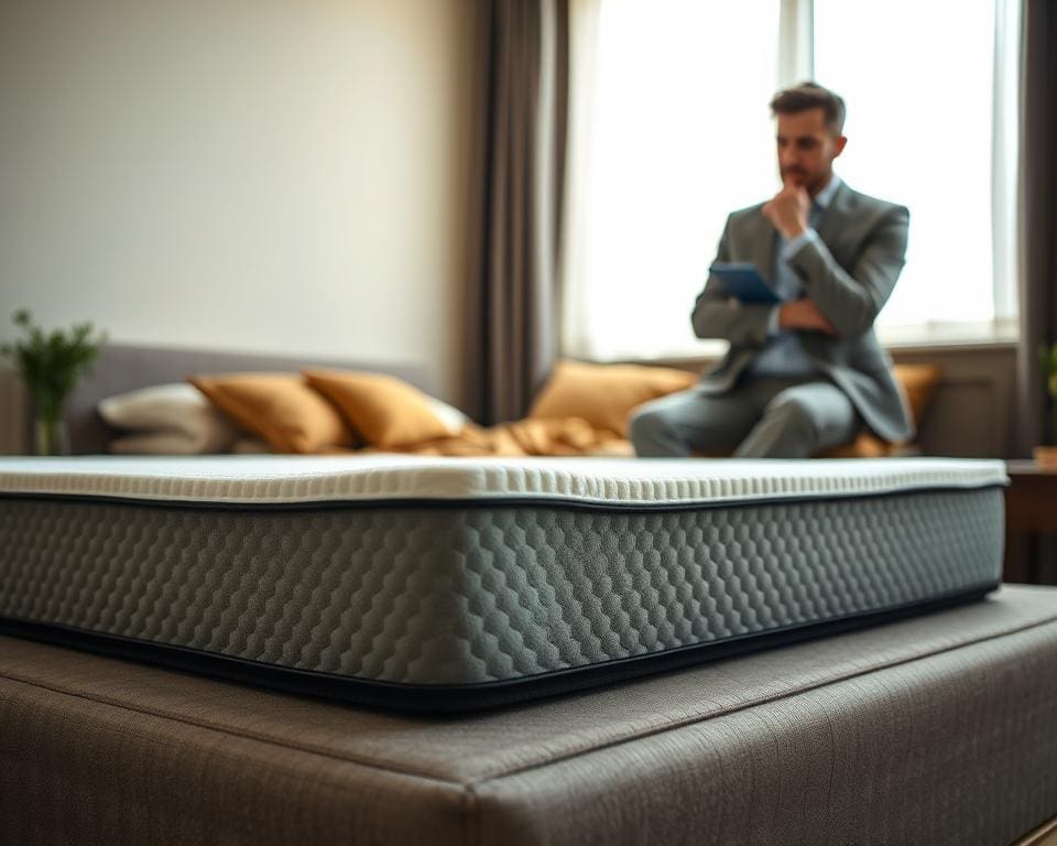 Is een memory foam matras beter voor je rug?